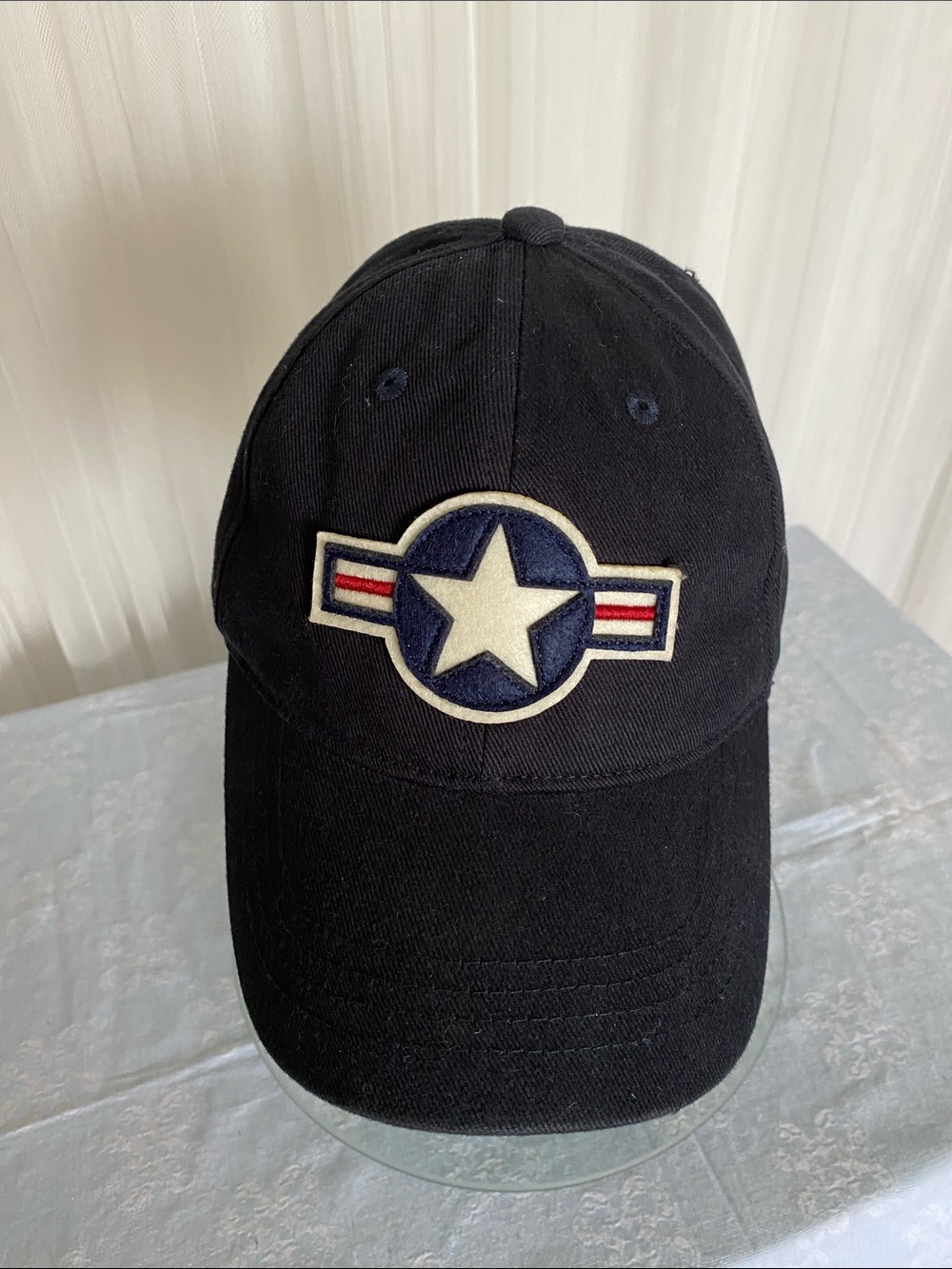 RedCanoe USA Dark Blue  Military Star Embroidered Baseball Cap O/S